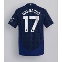 Manchester United Alejandro Garnacho #17 Vonkajší futbalový dres 2024-25 Krátky Rukáv